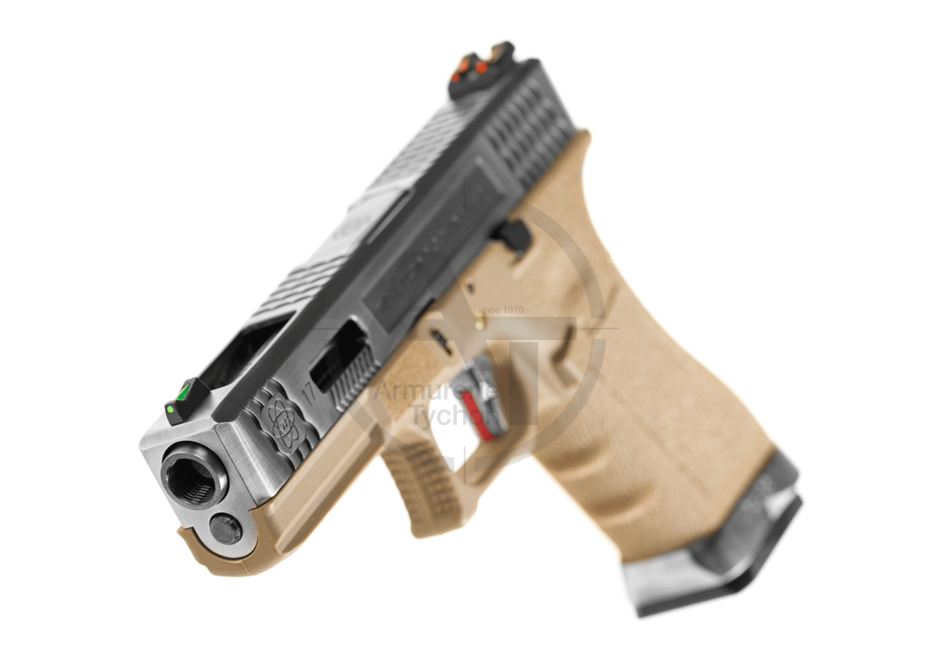 Thumbnail: G-Force 17 SV Silver Barrel Metal Version GBB WE