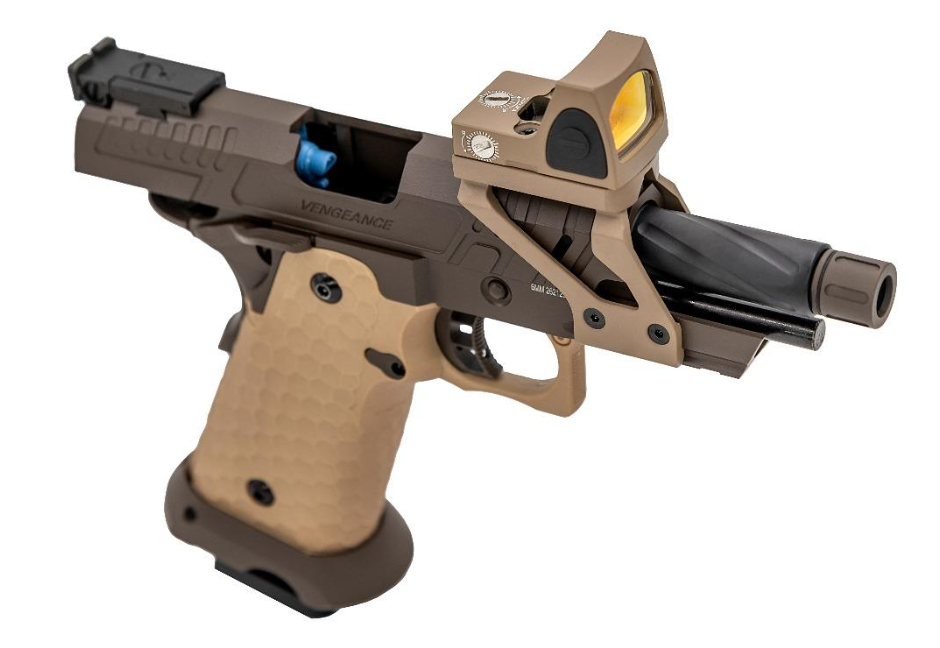Thumbnail: Vorsk CS Hi-Capa Vengeance Compact RDS Tan / Bronze 1,0J