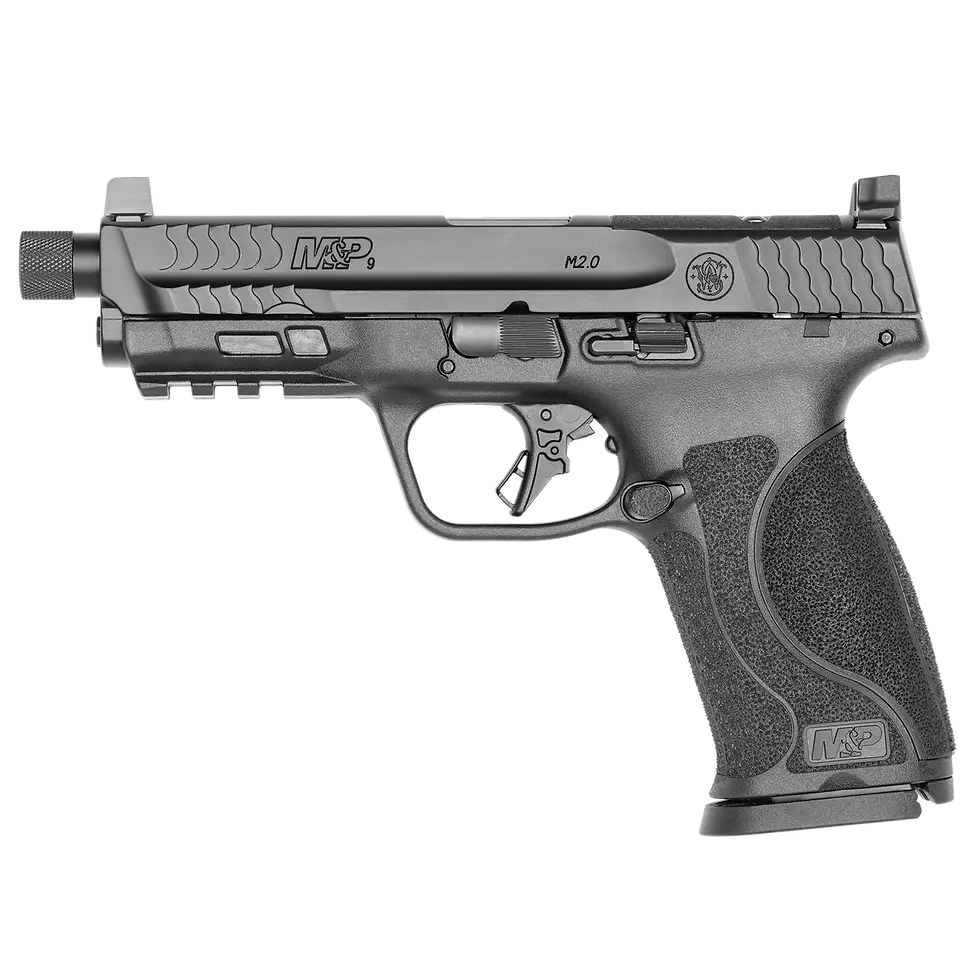 Smith & Wesson M&P9 M2.0  Optic ready Threaded barrel thumb safety 13585