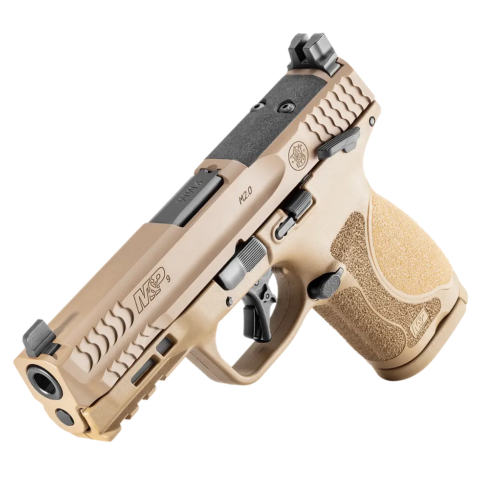 Thumbnail: Smith & Wesson M&P9 Compact M2.0 Optic Ready Thumb safety FDE 13573