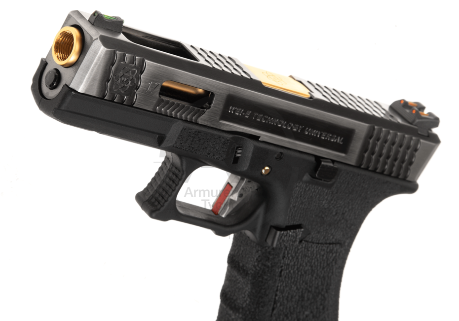 Miniature : G-Force 17 SV Gold Barrel Metal Version GBB WE