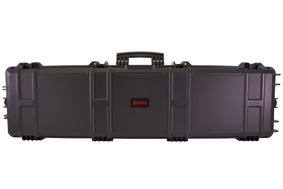 Valise Waterproof NUPROL NP XL Wave 137x39x15 Mousse Noir