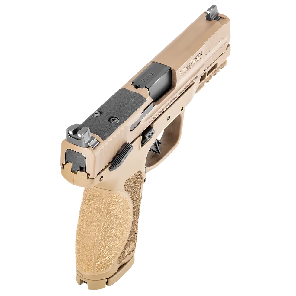 Thumbnail: Smith & Wesson M&P9 Compact M2.0 Optic Ready Thumb safety FDE 13573