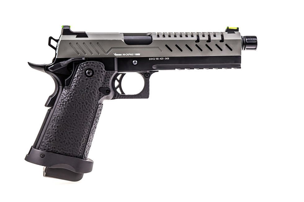 Thumbnail: REPLICA GBB GAS HI-CAPA 5.1 ZWART / GRIJS 1.0J