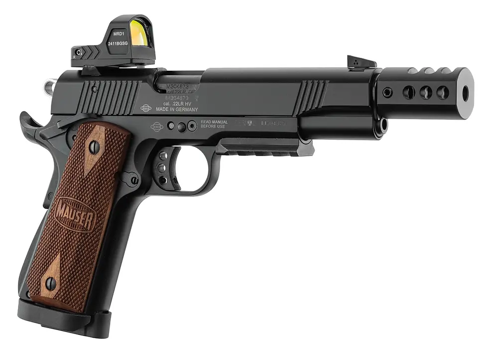 Pistolet Mauser 1911 Competition Red dot 22Lr