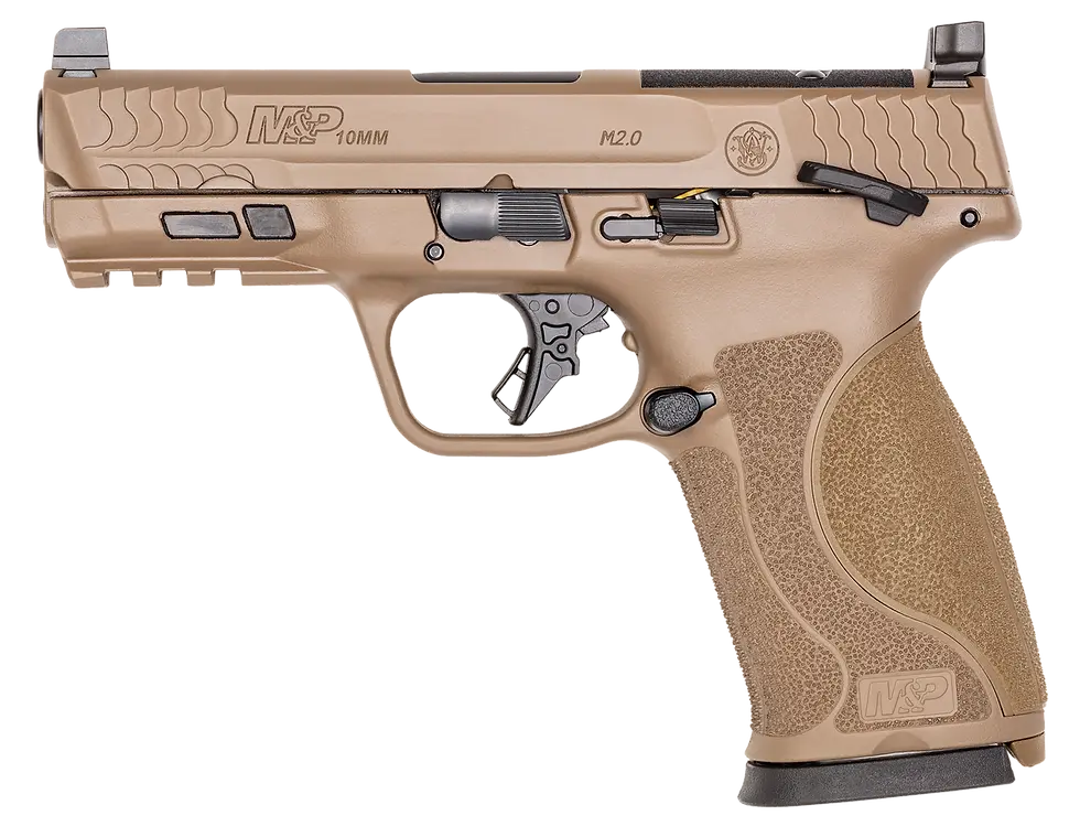 Smith & Wesson M&P10 M2.0 Optic ready FDE Thum Safety 13739