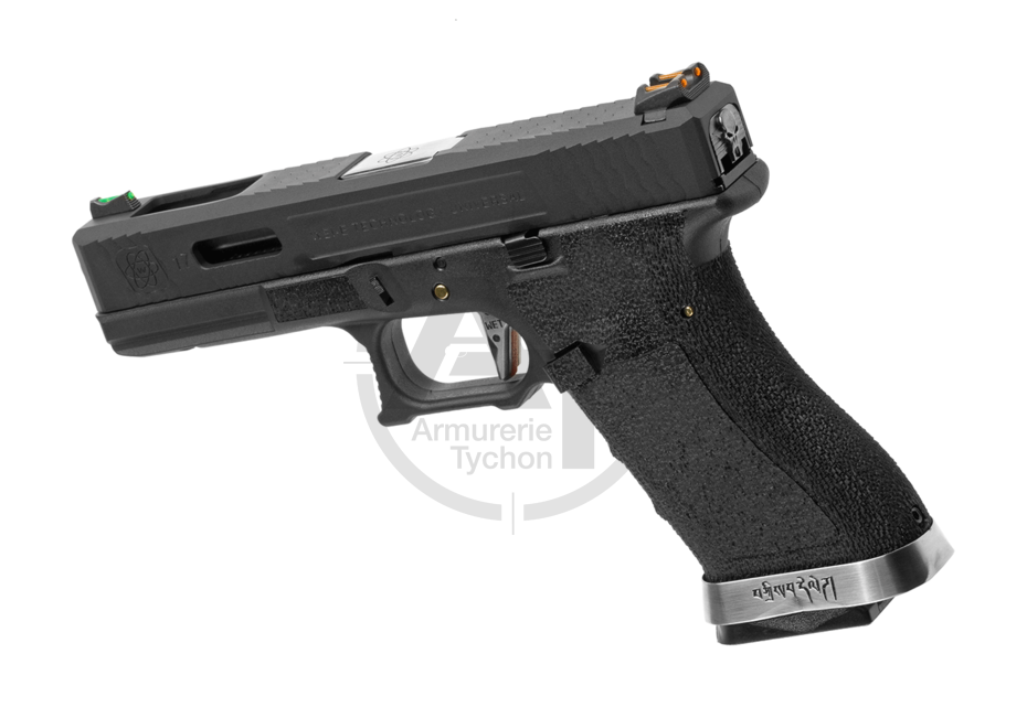 Miniature : G-Force 17 BK Silver Barrel Metal Version GBB