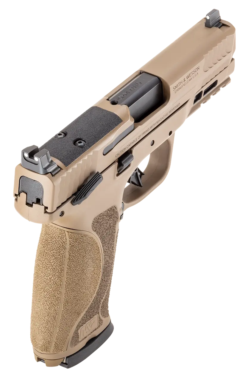 Thumbnail: Smith & Wesson M&P10 M2.0 Optic ready FDE Thum Safety 13739