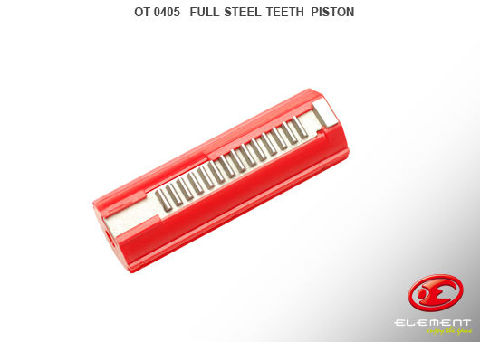 Full Steel Teeth Piston Element