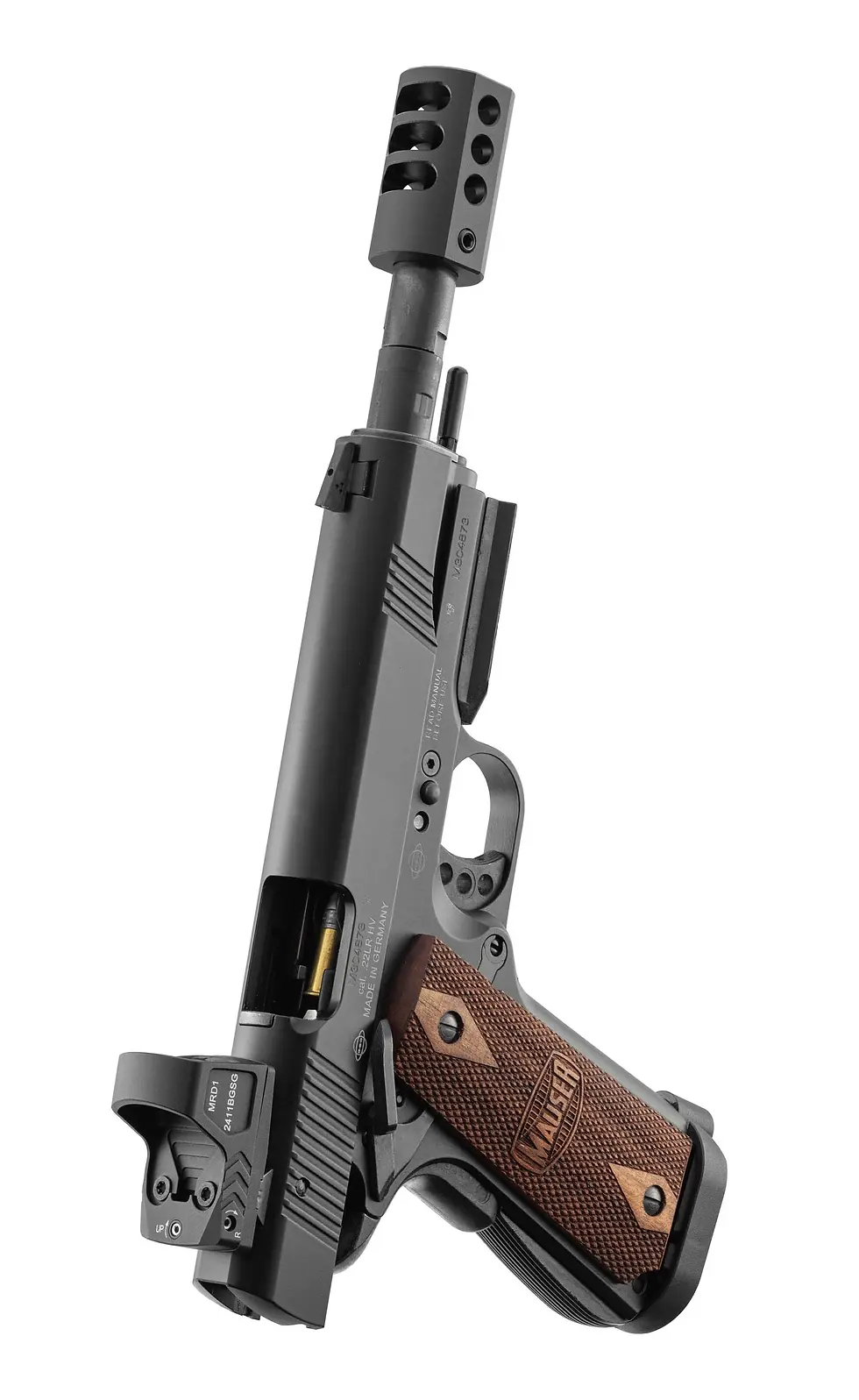 Miniature : Pistolet Mauser 1911 Competition Red dot 22Lr