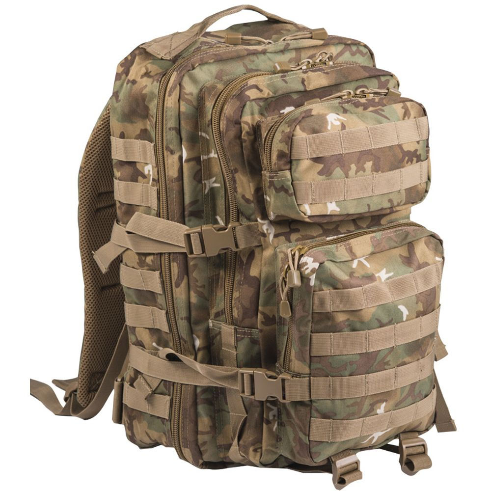 Sac à dos Mil-Tec US Assault Pack II arid-woodland