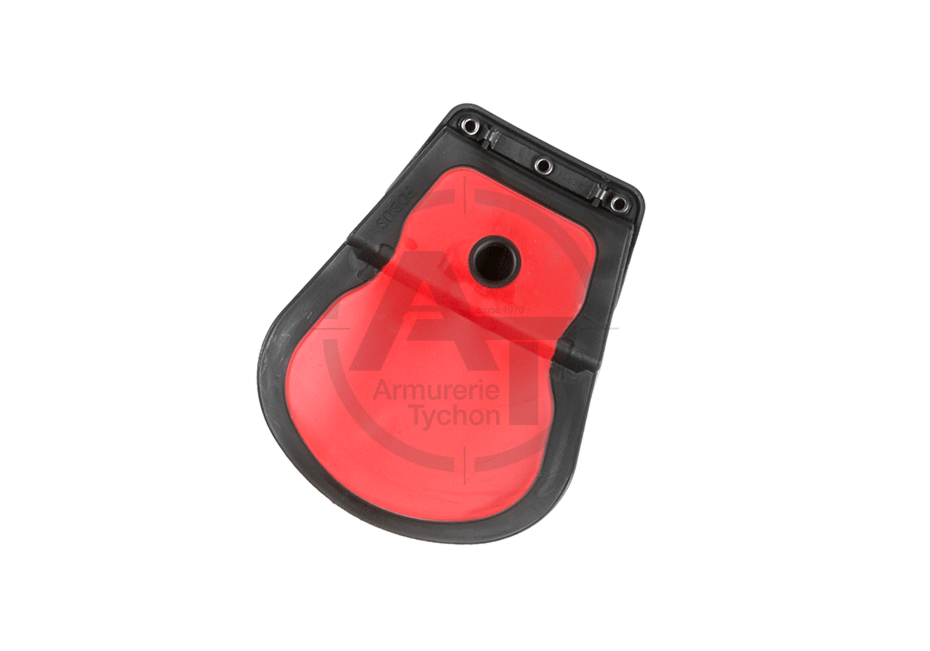 Thumbnail: Paddle Holster pour M1911 wirh Rail