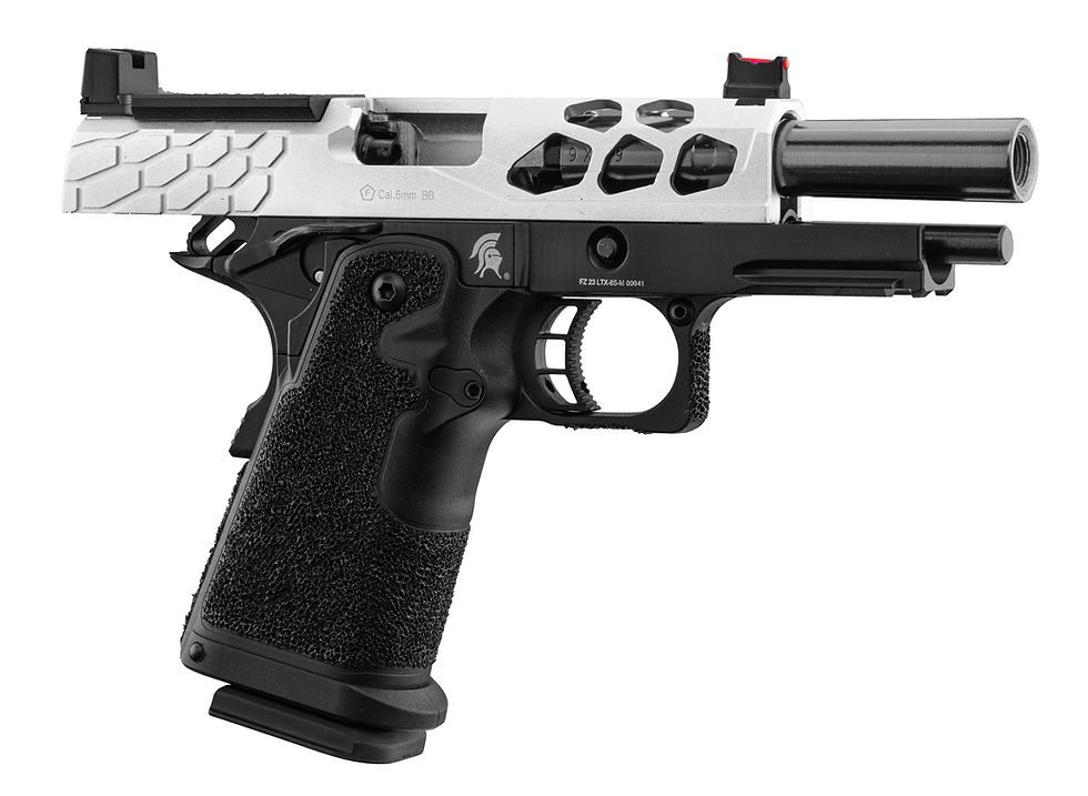 Thumbnail: Stryk Hi-Capa 4.3 Silver Lancer Tactical