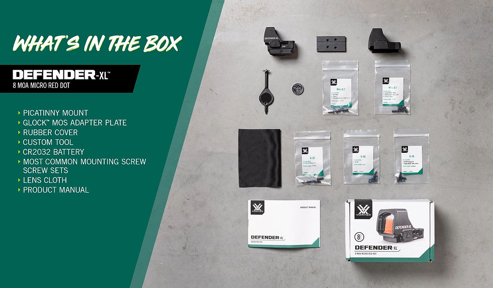 Thumbnail: Vortex Red Dot Defender XL