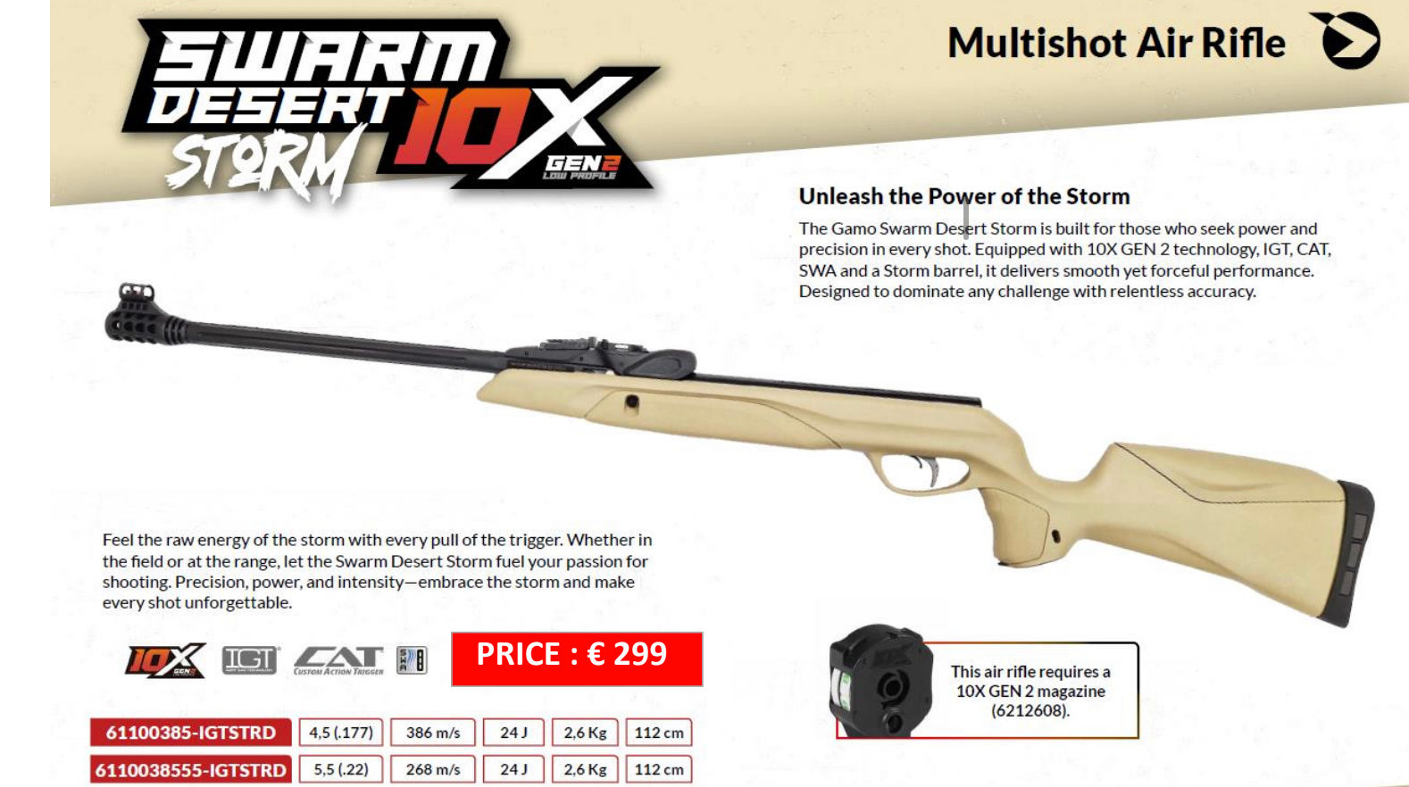 Gamo Swarm Desert Srt IGT Gen2