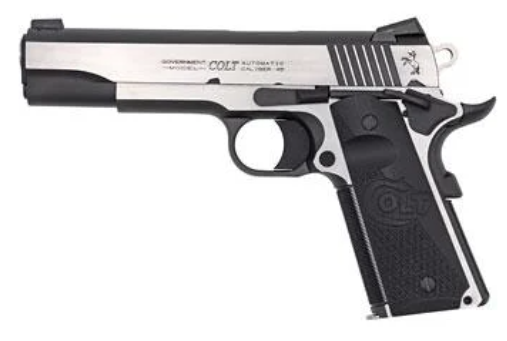 Colt 1911 Combat Elite Government 5¨ 2 couleurs 9 mm O1072CE