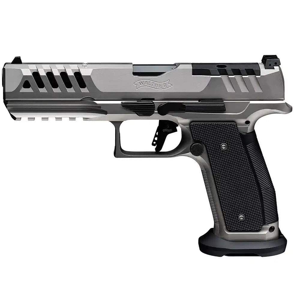 Pistolet Walther PDP FS MATCH S-FRAME 5" OR BLACK TIE