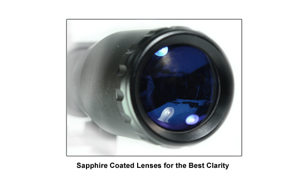 Thumbnail: UTG 1" 4X32 Full Size AO Mil-dot Scope