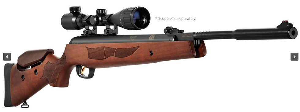 Miniature : Hatsan 135 Carnivore QE  en cal. 7.62 (40 JOULES)