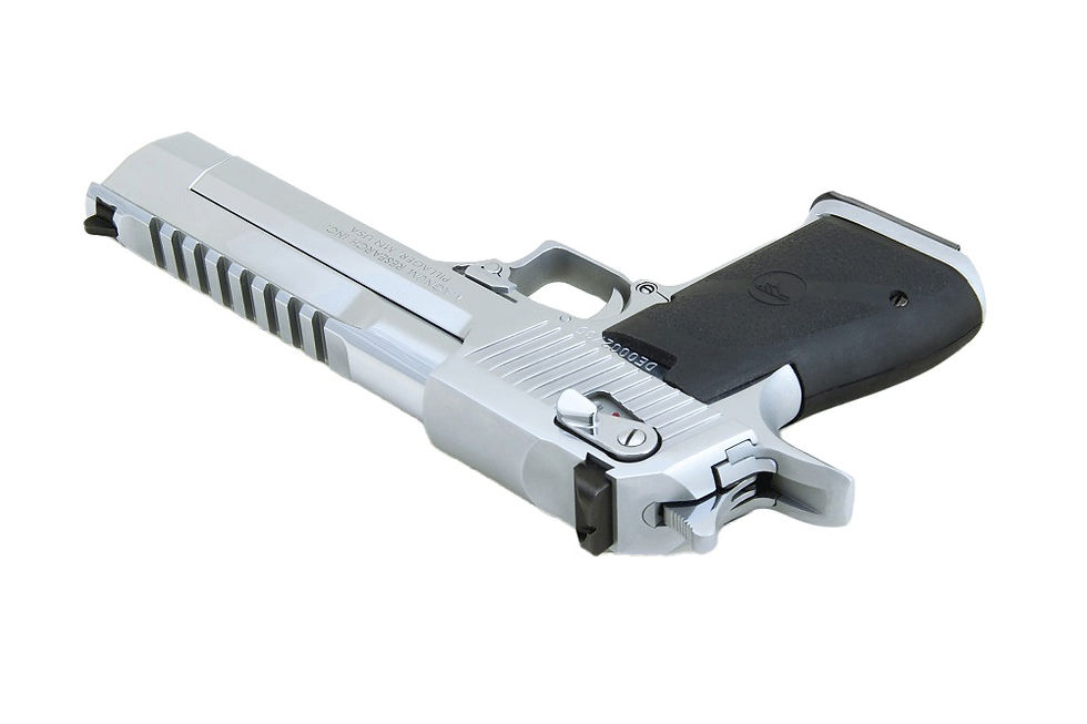 Desert Eagle Chromé poli cal.50AE 6" DE50PC