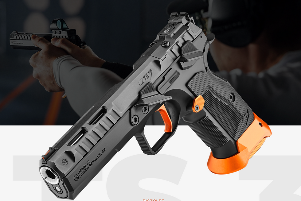 CZ TS 3 Orange Optic Ready