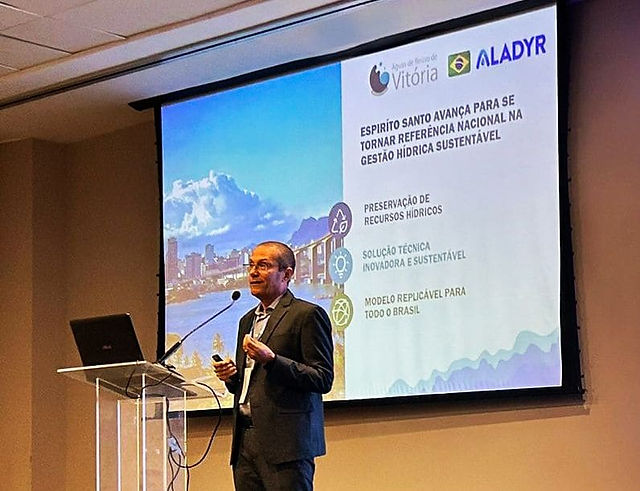 GS Inima Brasil apresensta know-how do grupo e presença global em plantas de água de reúso e dessalinização são destaques em painéis da ALADYR 2024