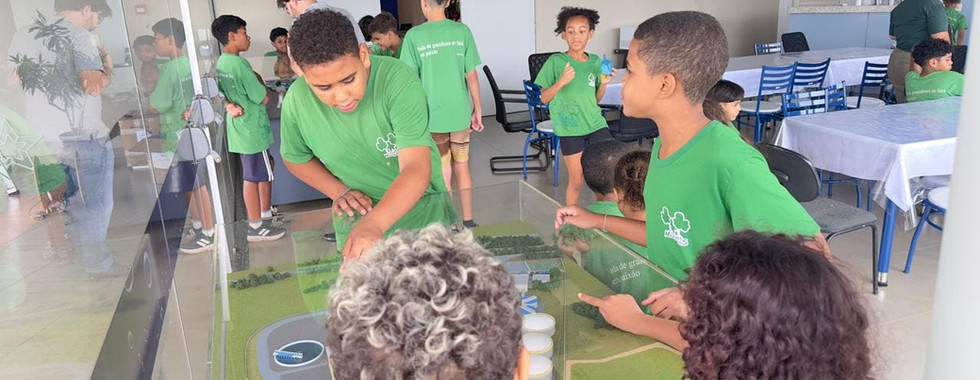Mês de aprendizado na GS Inima Ambient com o projeto Herdeiros do Futuro