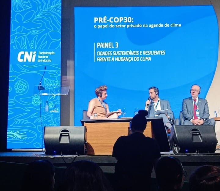 GS Inima Brasil participa de debate sobre o papel do setor privado na agenda climática durante a Pré-COP30, em Brasília