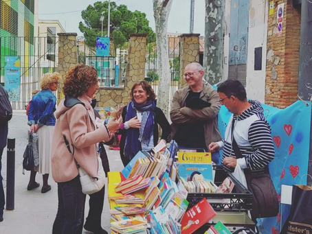 RECOLLIDA DE LLIBRES I PARADETA DE 6è