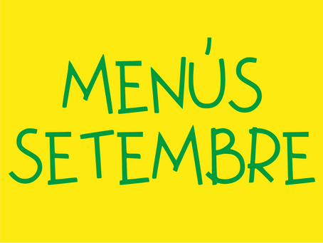 Menús Setembre