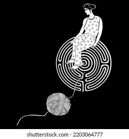 Peircian Cables and Ariadne's Thread