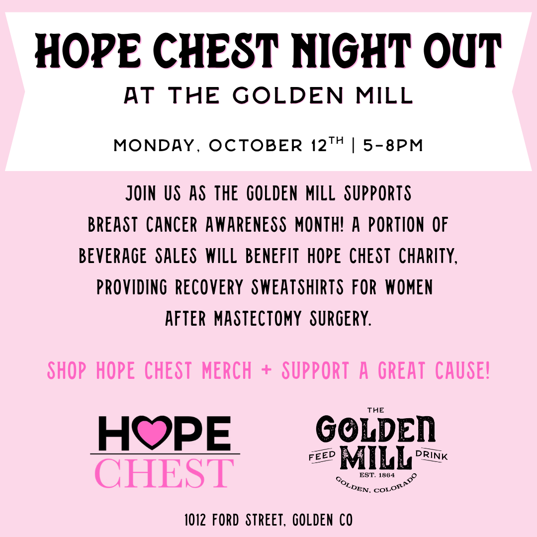 Hope Chest Night Out 2026 at The Golden Mill in Denver, CO