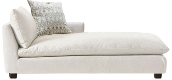 NCR Handcrafted Furniture Sectional Chaise
