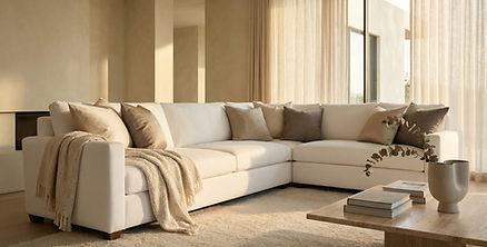NCR Handcrafted Furniture Upholstered Sectional