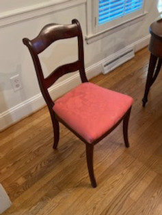 NC Reupholstery & Handcrafted Furniture Reupholstered Chair