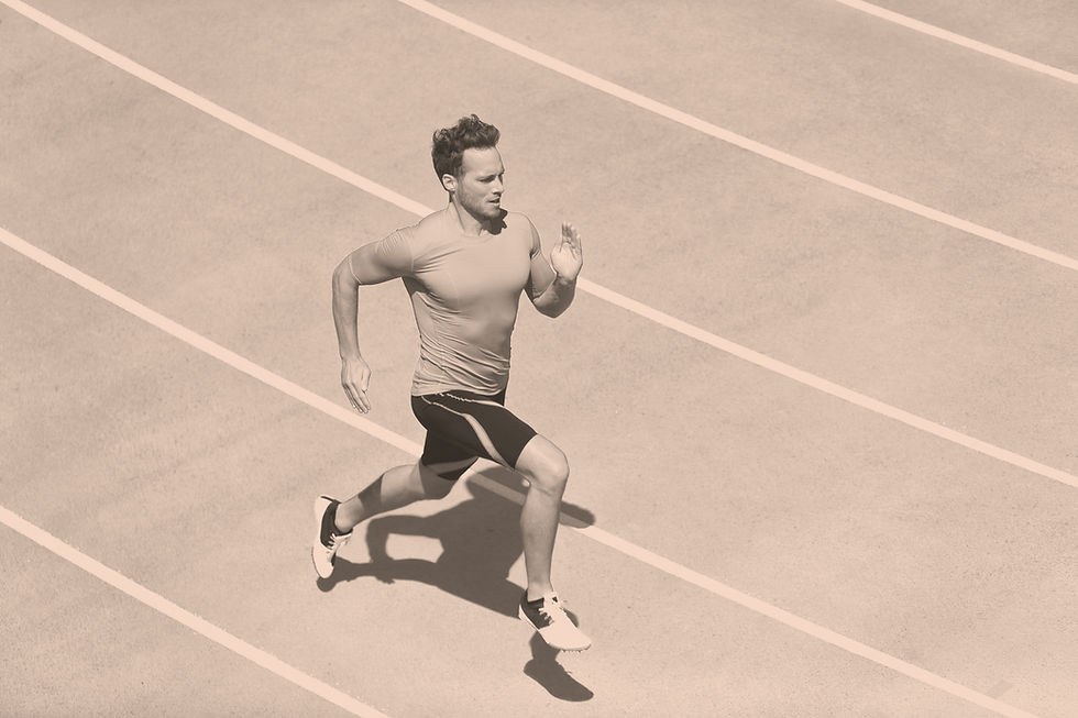Runner On Track