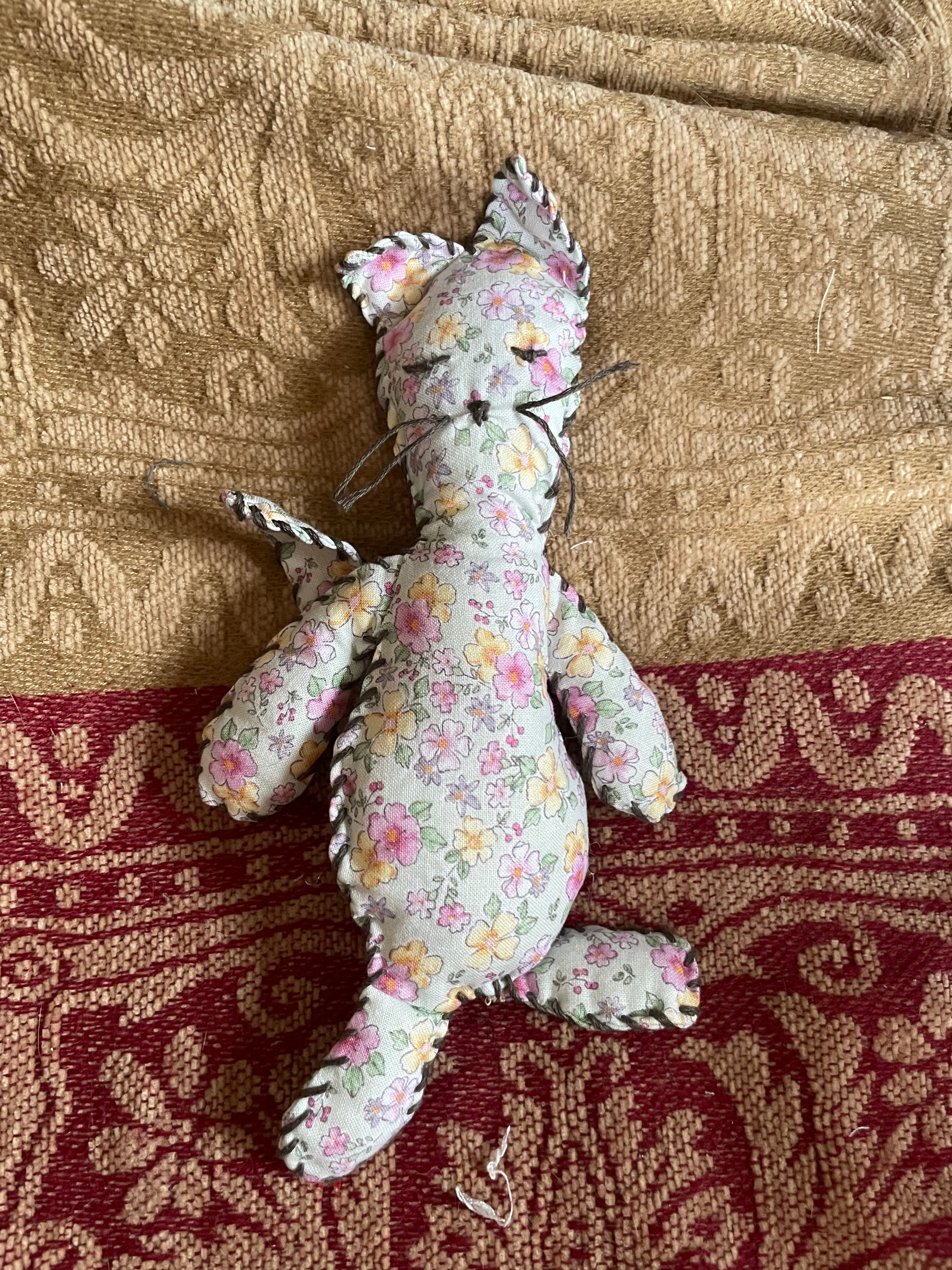 Handmade ragdoll cat 