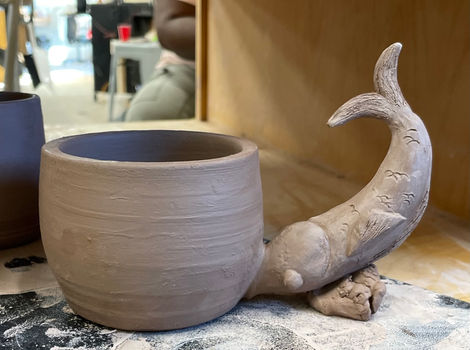 Fish Mug, 2024, ceramic