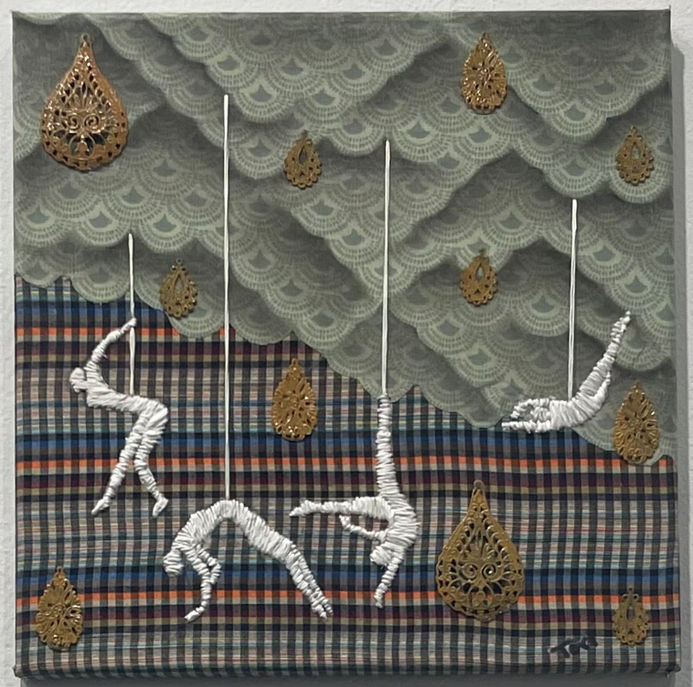 Paper theater, 2024, mixed media