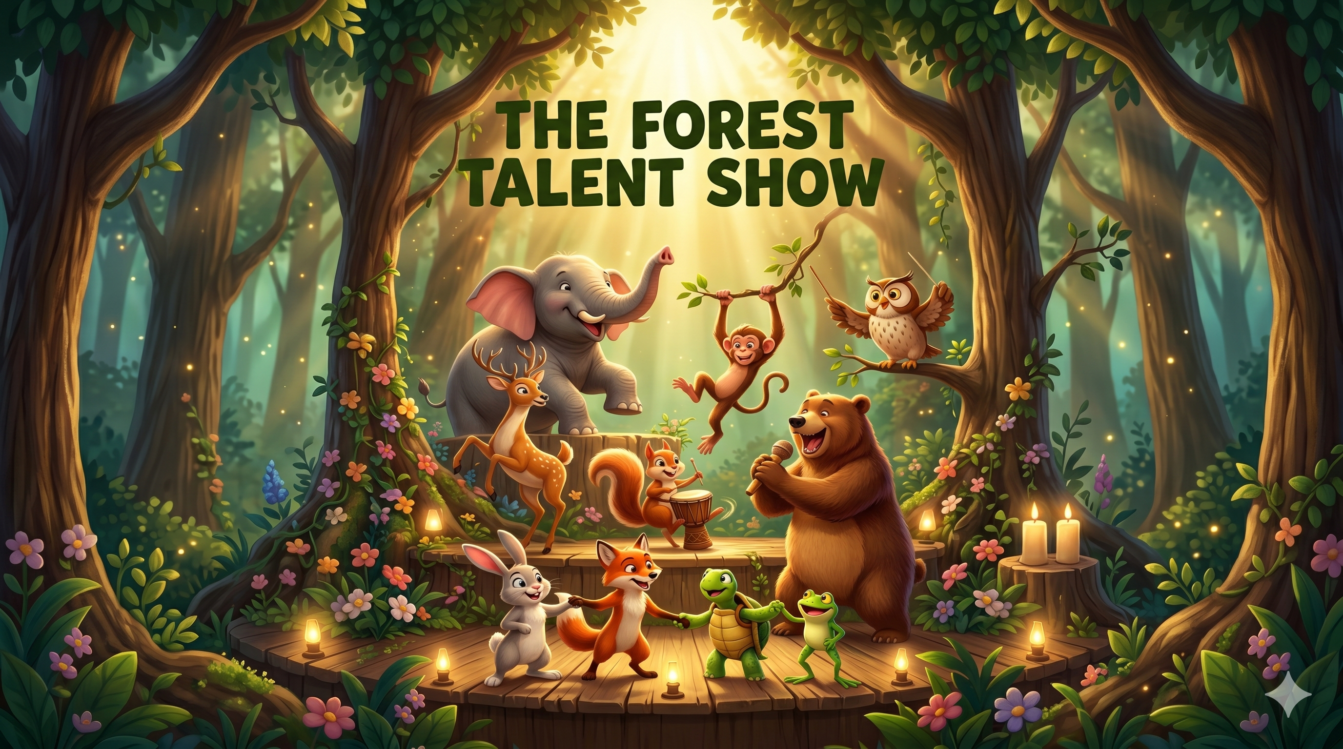 THE FOREST TALENT SHOW - ages 3 to 5.