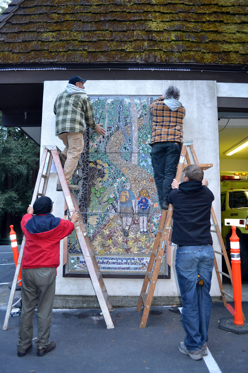 Public Mosaic Murals