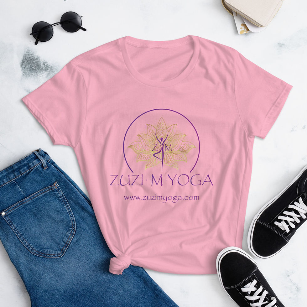 Thumbnail: Zuzi-M-Yoga Women's short sleeve t-shirt