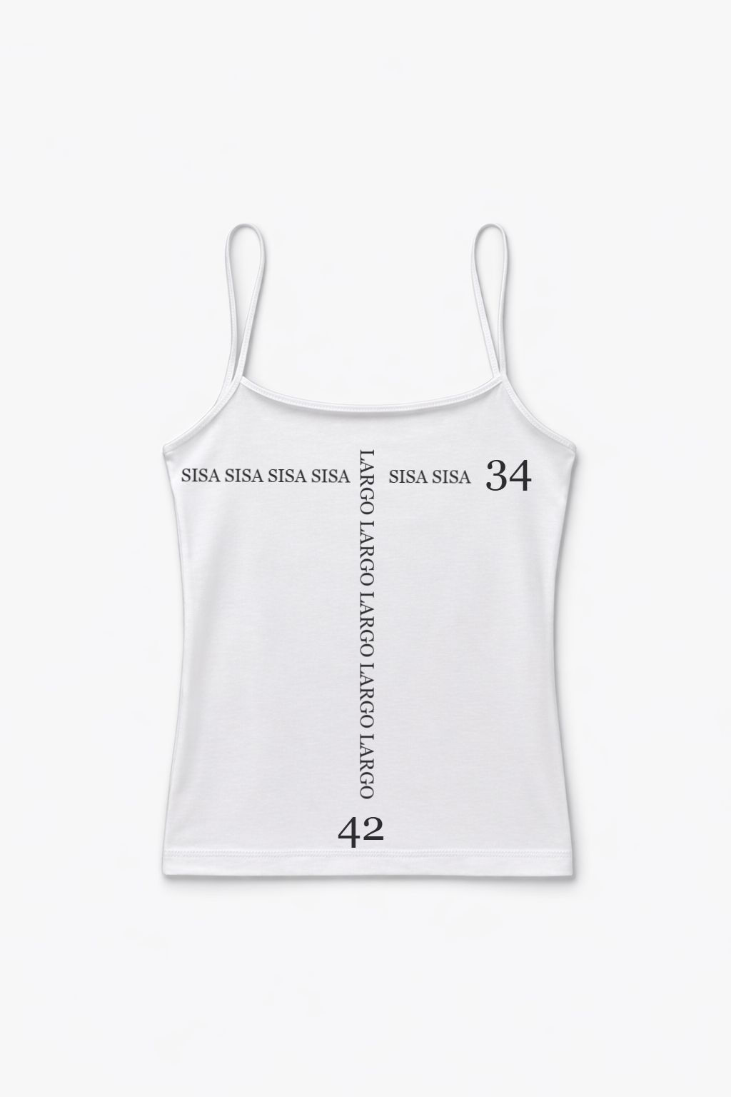 Bretel liso Vs. colores