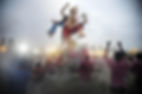 Murti de Ganesha na água