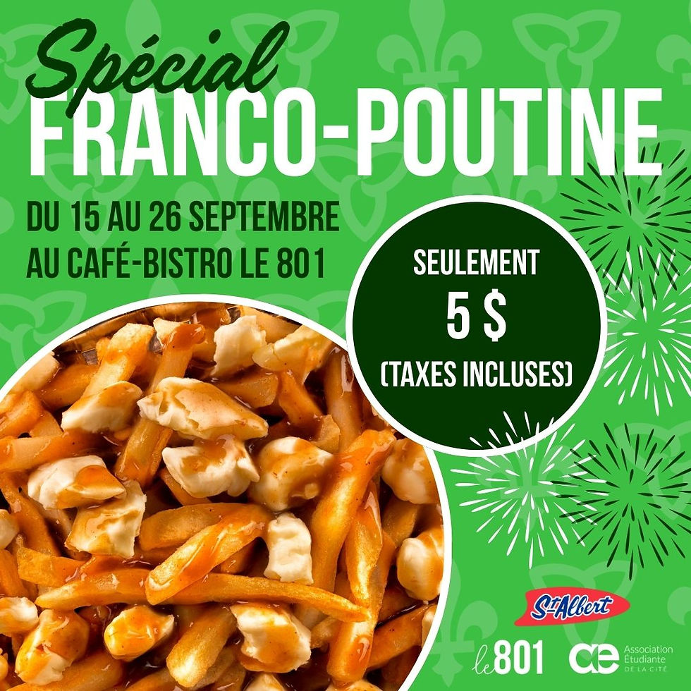 🥔🍁 Spécial Franco-Poutine 🍁🥔