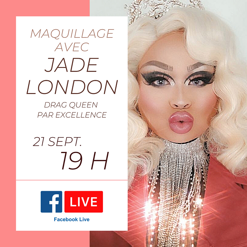 Maquillage avec Jade London