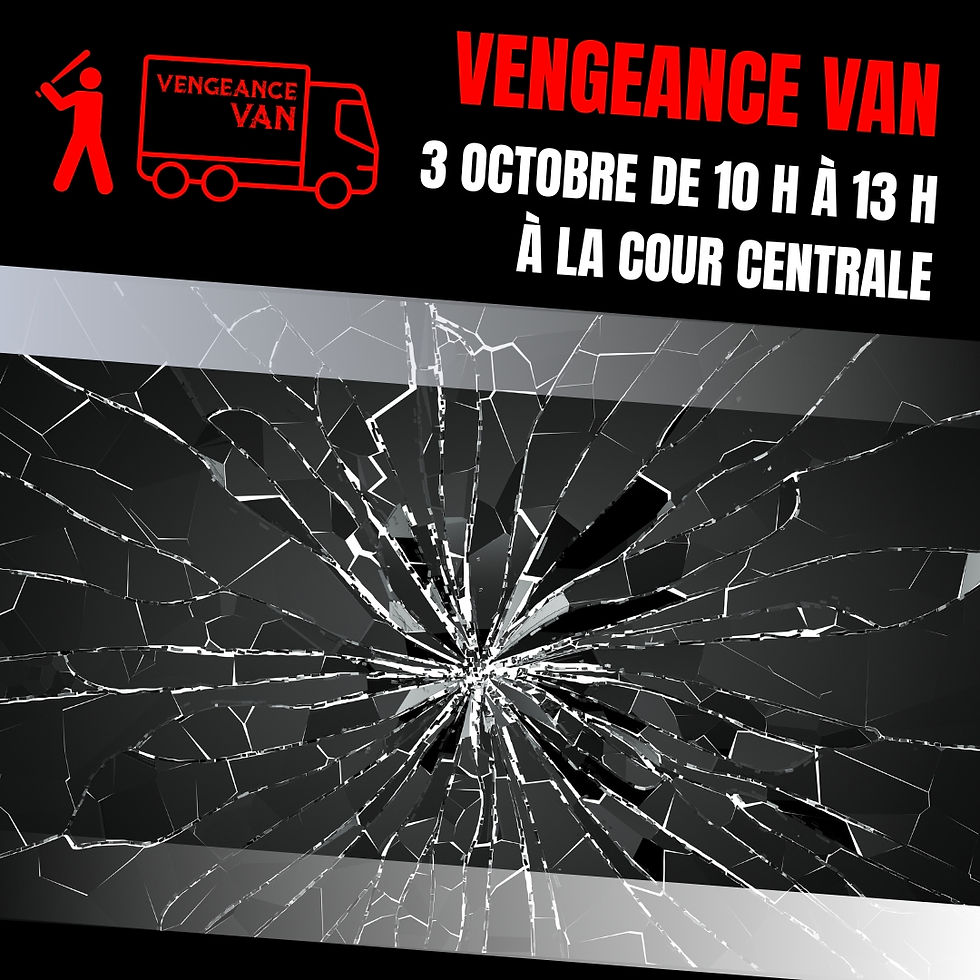 đđ„ La Vengeance Van est en route vers le campus dâOttawa! đ„đ
