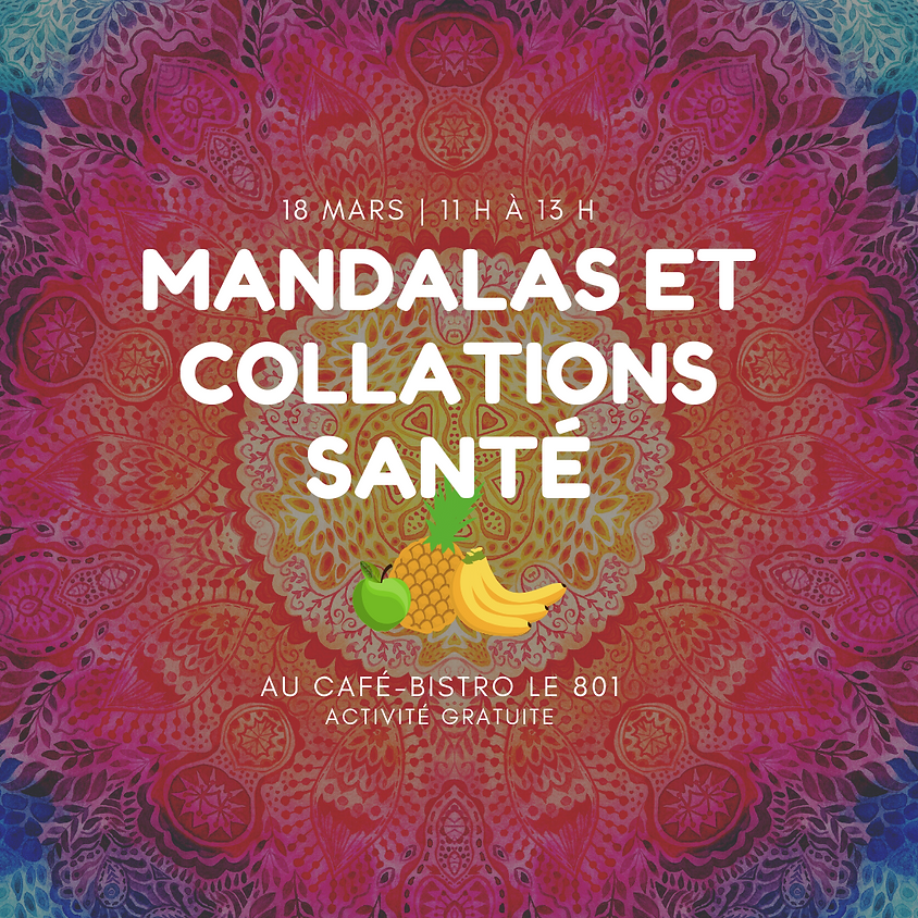 Mandalas et collations santé