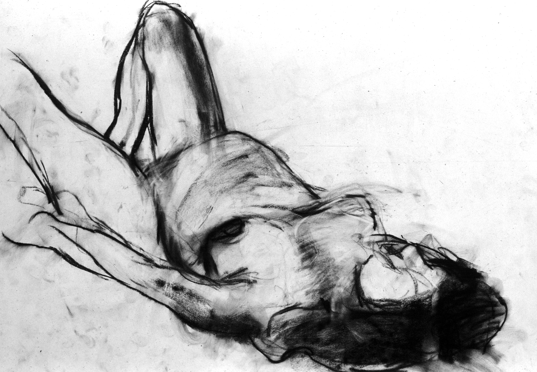 pregnant woman laying down