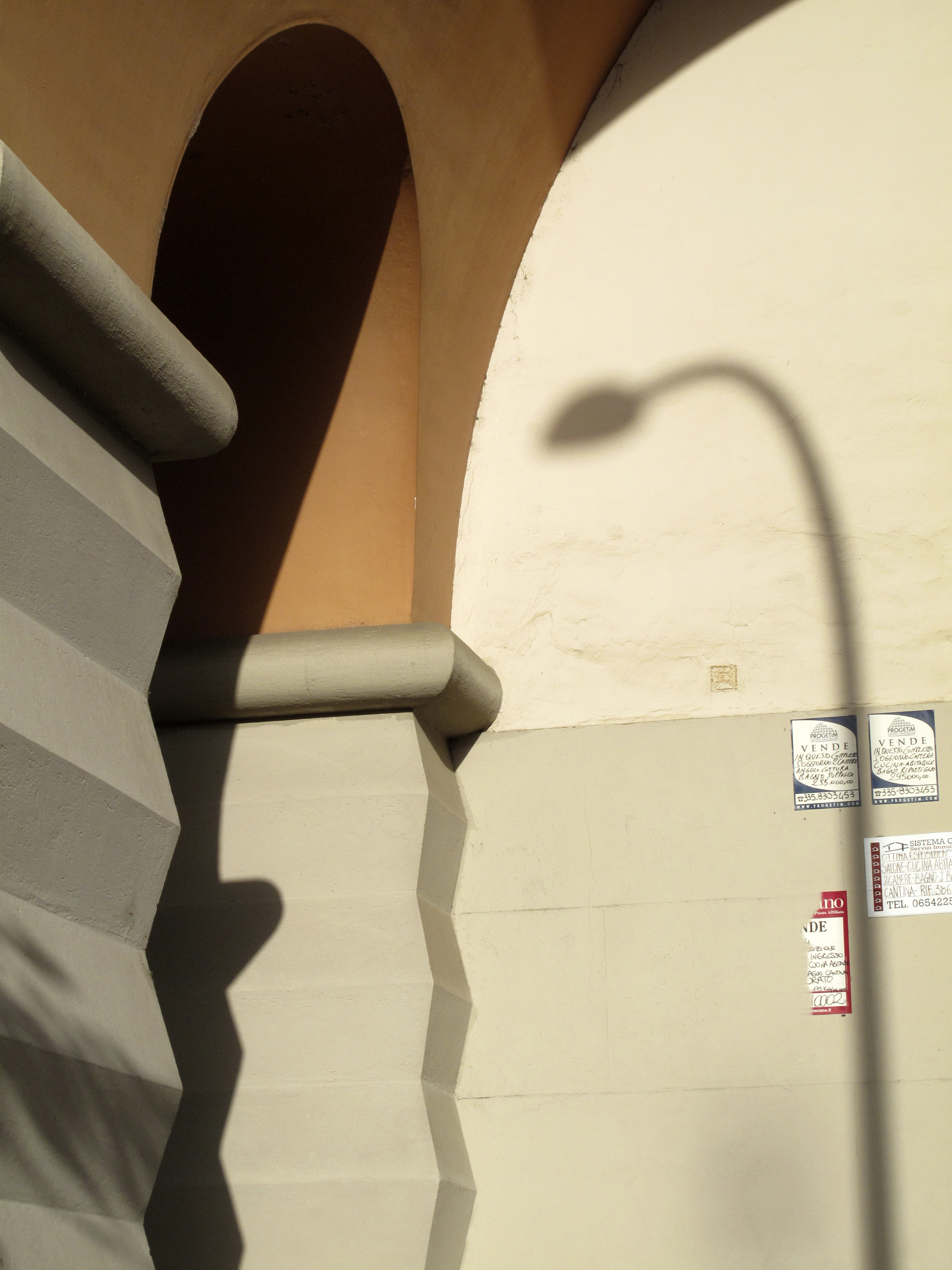 Shadow and doorway, Rome, Italy